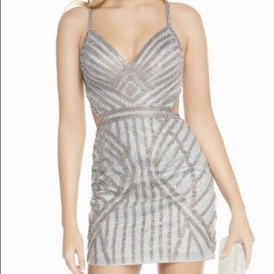 Short Bedazzled Alyce Paris Prom Dress